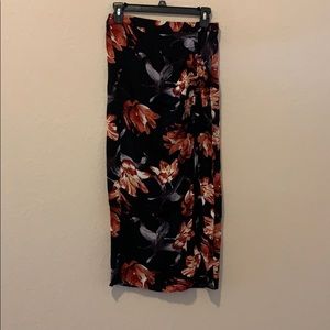 Forever 21 side slit maxi skirt